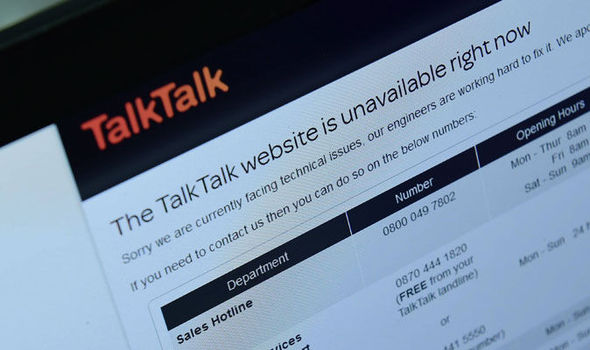 Talk Talk not available